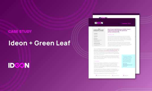 How Green Leaf delivers a better client experience through API-powered carrier connectivity