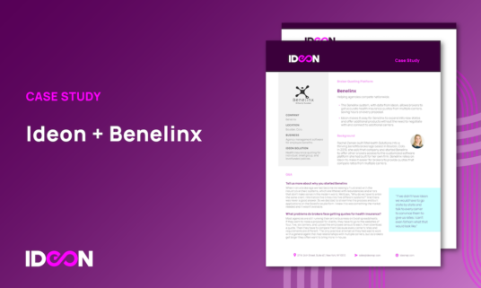 Benelinx’s Story: Using Ideon to seamlessly provide brokers with data from multiple carriers