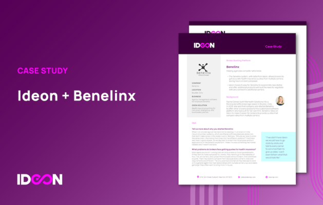 Benelinx’s Story: Using Ideon to seamlessly provide brokers with data from multiple carriers