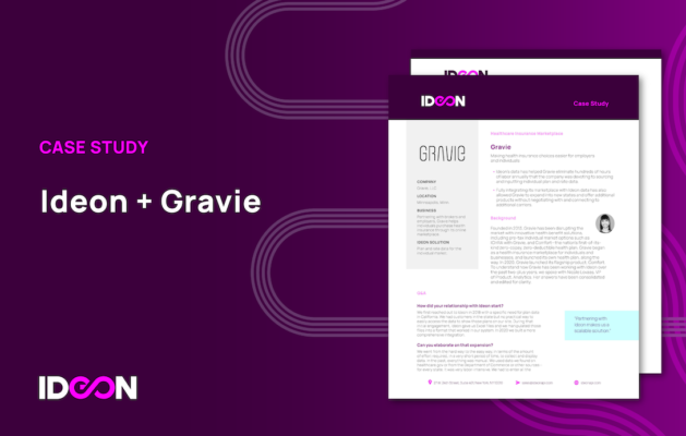 Gravie’s Story: How Ideon eliminated heaps of manual work and allowed for market expansion