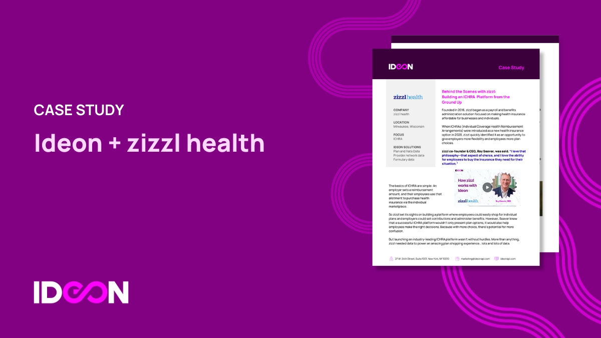 zizzl health’s Story: Developing the ultimate ICHRA experience with Ideon