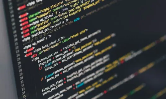 Developer screen showing API code for plan and rate data